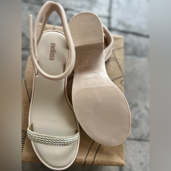 Melissa Beige Sandals - Picture 4 of 9